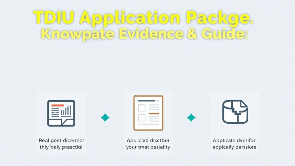 Visual guide for practical steps in tdiu application package: complete evidence guide