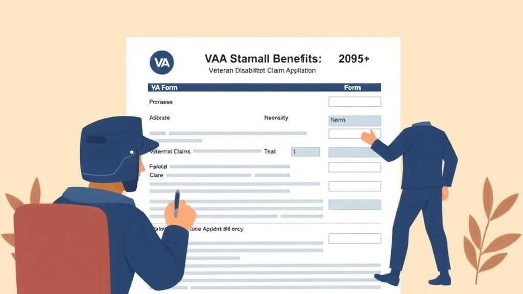 Illustration showing key concepts related to va form 20-0995: supplemental claim application