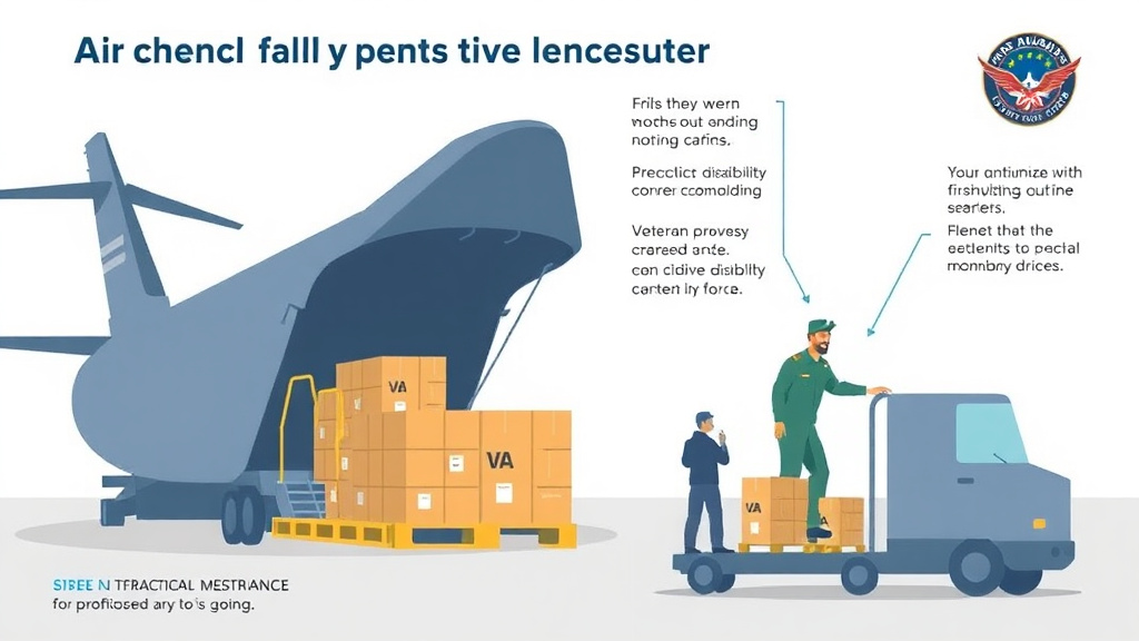 Visual guide for practical steps in air force loadmaster va claims: cargo operations