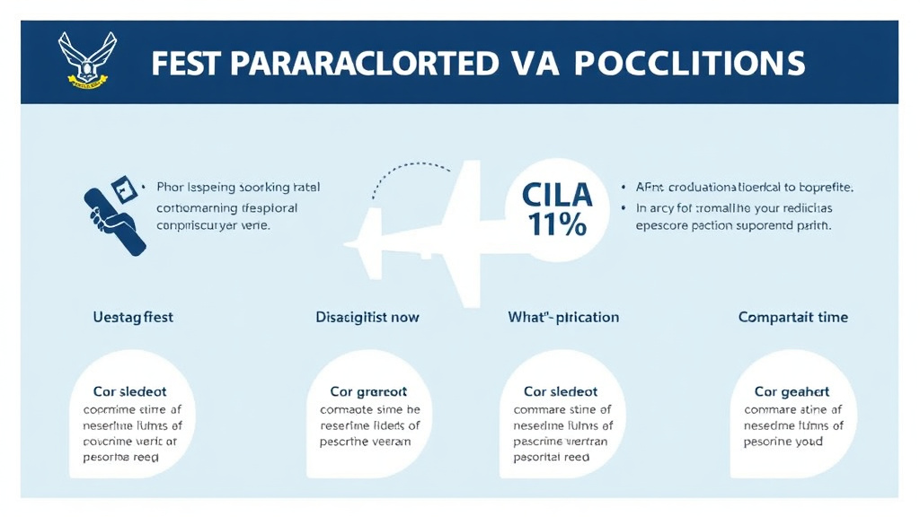Visual guide for practical steps in air force pararescue va claims: pj conditions