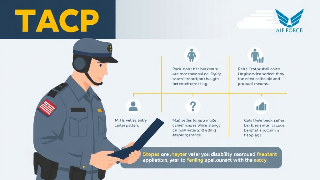 Visual guide for practical steps in air force tacp va claims: joint terminal attack controller