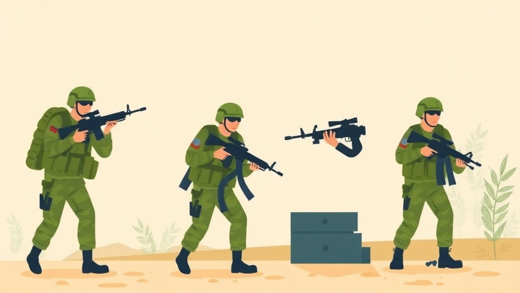 Illustration showing key concepts related to army infantry va claims: common conditions and strategies