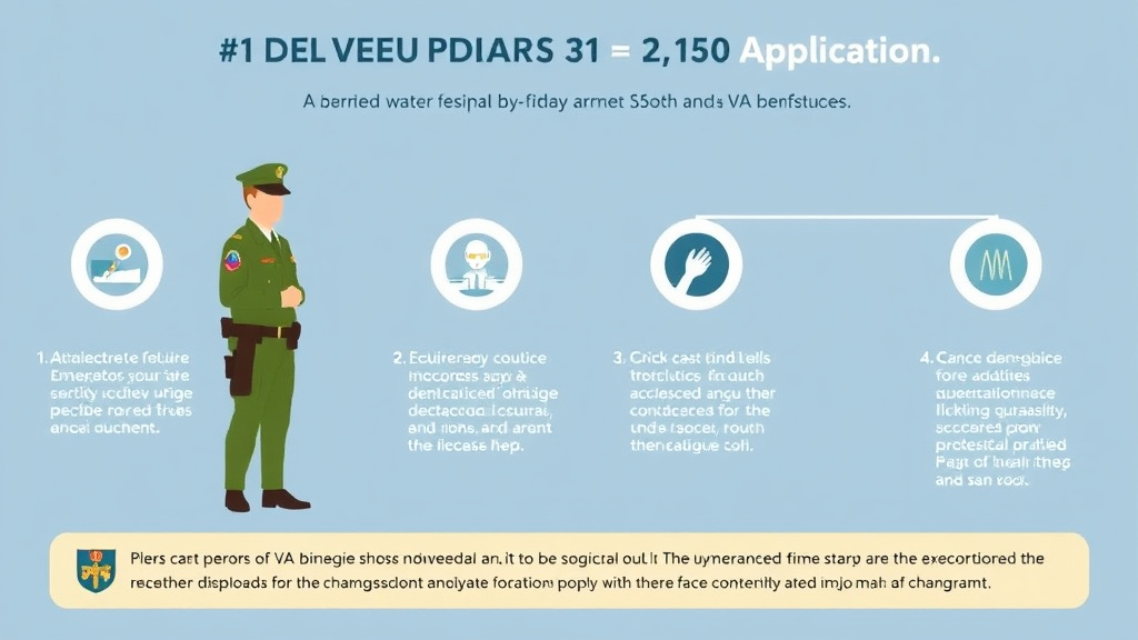 Visual guide for practical steps in army military police va claims: 31b conditions