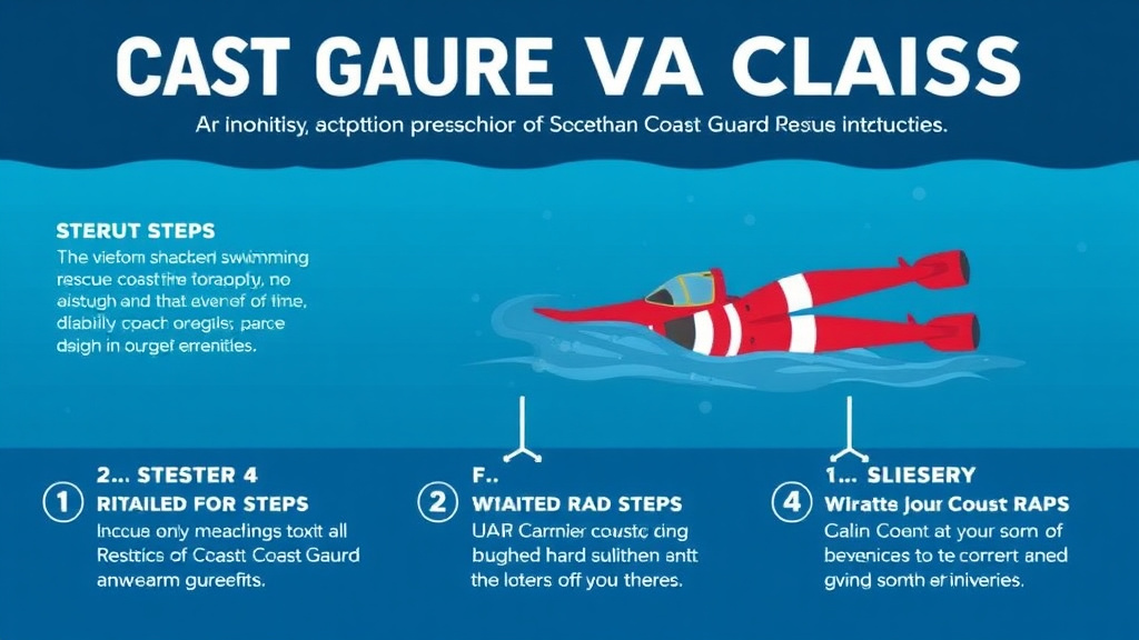 Visual guide for practical steps in coast guard rescue swimmer va claims