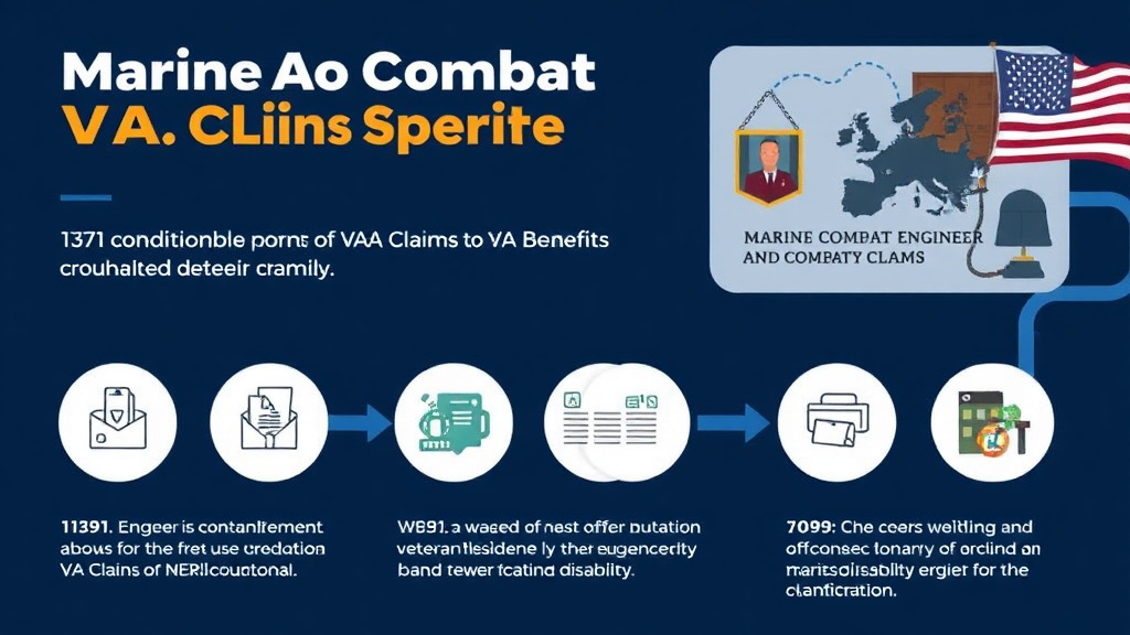 Visual guide for practical steps in marine combat engineer va claims: 1371 conditions