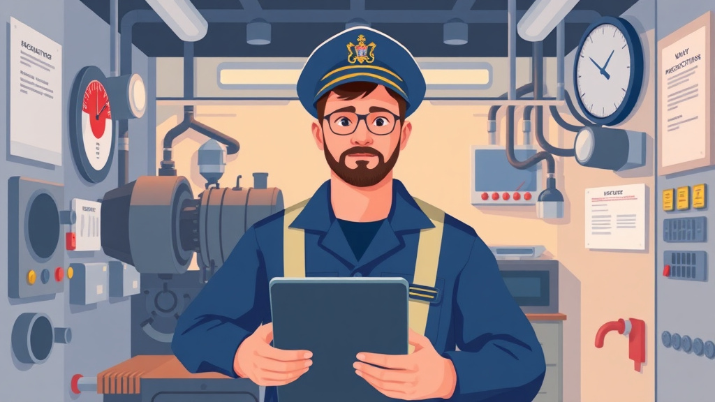 Illustration showing key concepts related to navy machinist mate va claims: engine room conditions