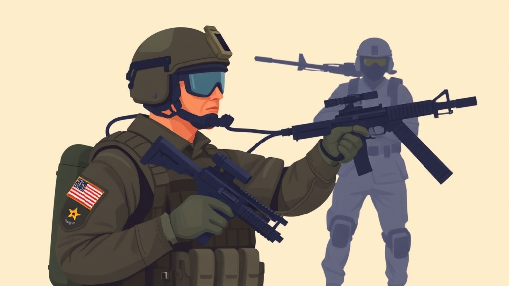 Illustration showing key concepts related to navy seal va claims: special operations conditions