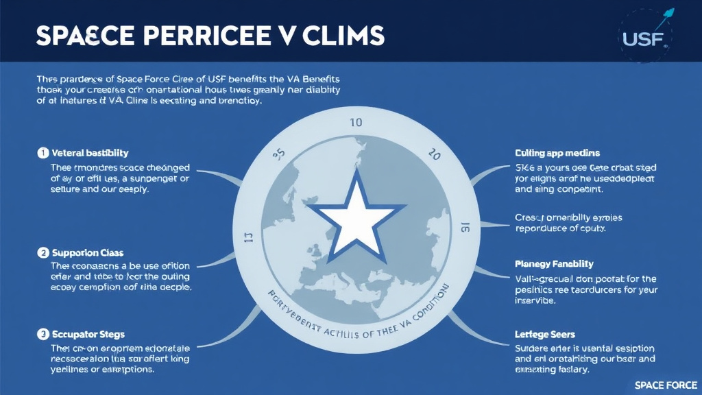 Visual guide for practical steps in space force va claims: ussf conditions