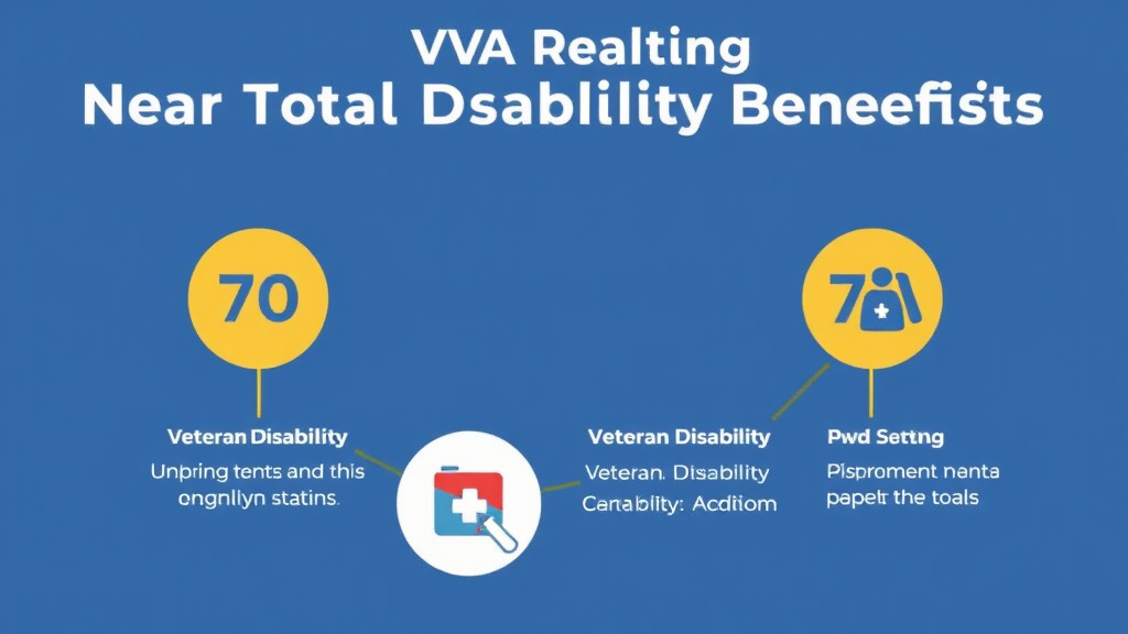 Visual guide for practical steps in 70% va rating: near-total disability benefits