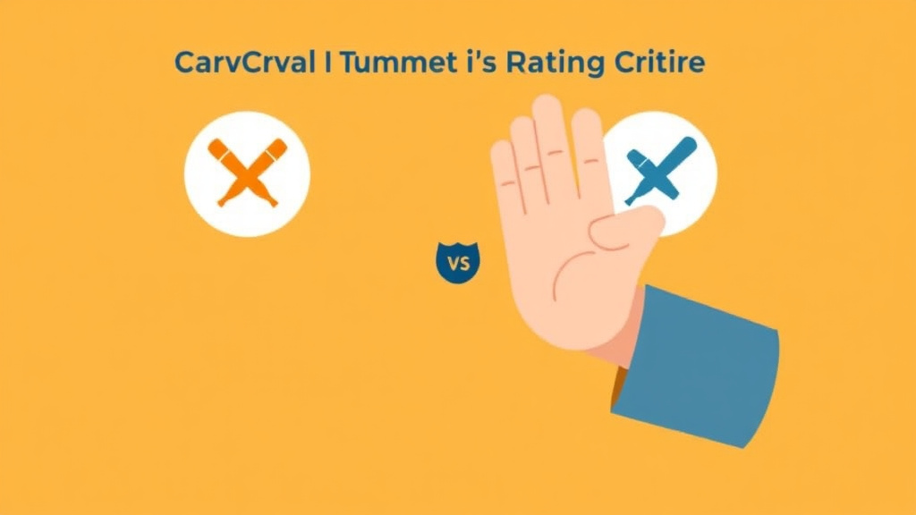 Illustration showing key concepts related to carpal tunnel rating criteria: dominant vs non-dominant