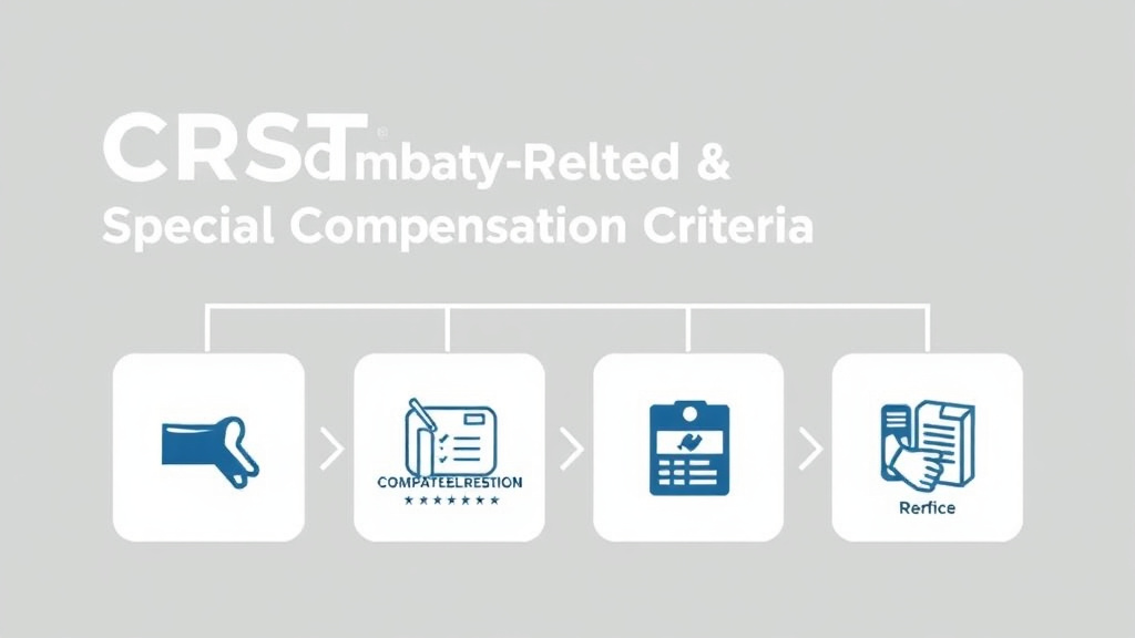 Visual guide for practical steps in crsc: combat-related special compensation criteria
