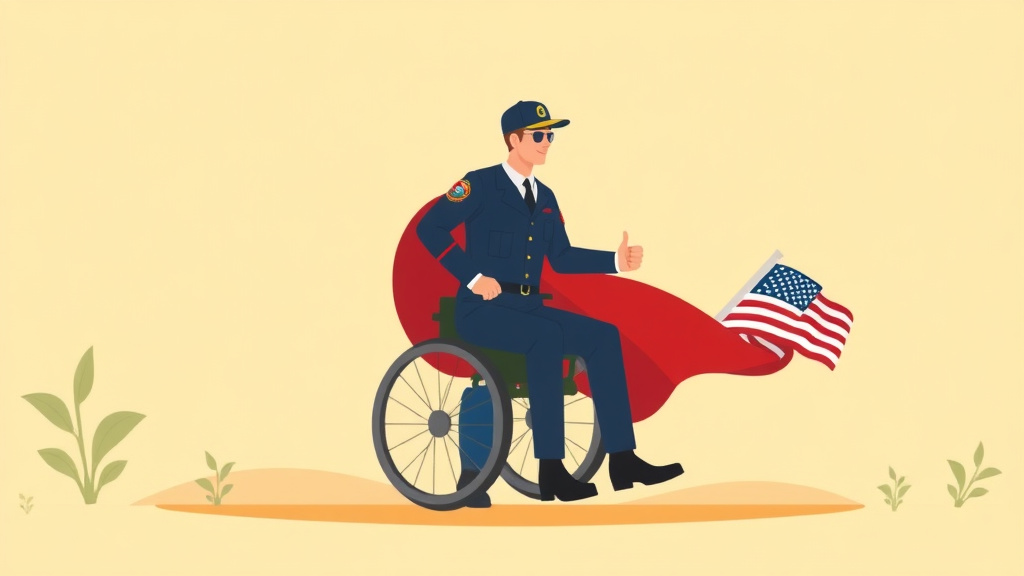 An informative visual explaining CRDP: Concurrent Retirement and Disability Pay for beginners and professionals