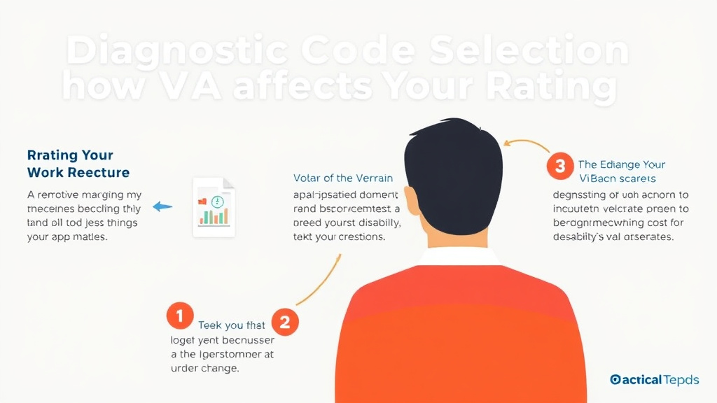 Process flow illustration for putting diagnostic Code Selection: How It Affects Your Rating into action