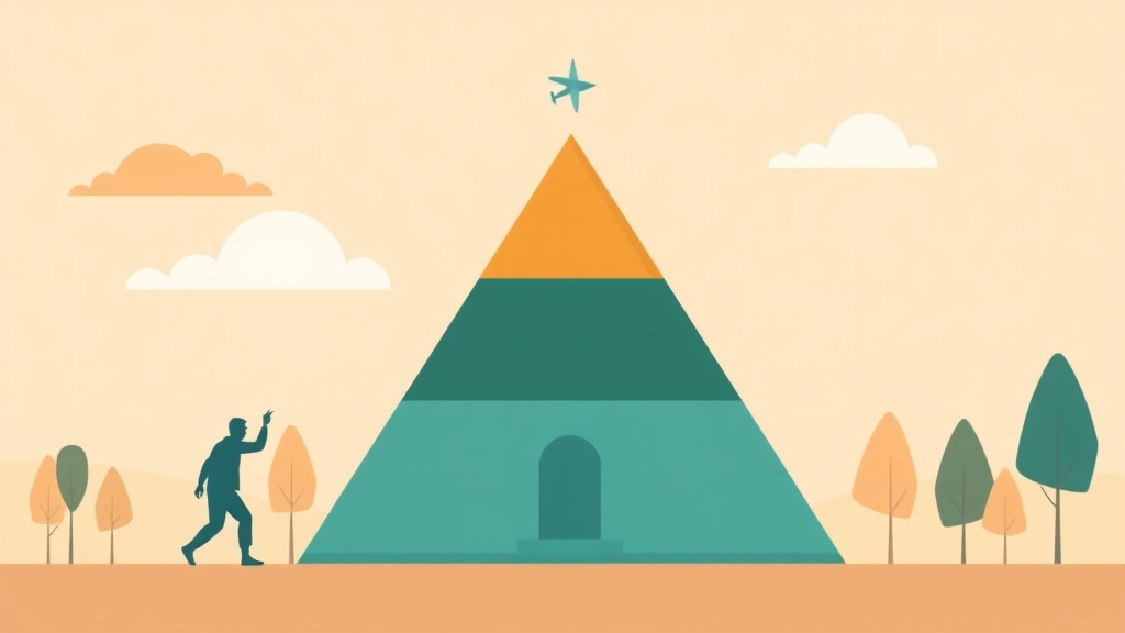 Illustration breaking down the fundamentals of pyramiding Examples: When Ratings Overlap