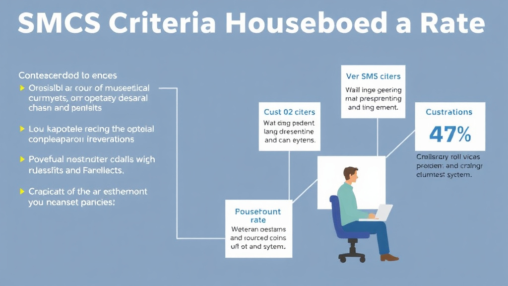 Visual guide for practical steps in smc-s criteria: housebound rate