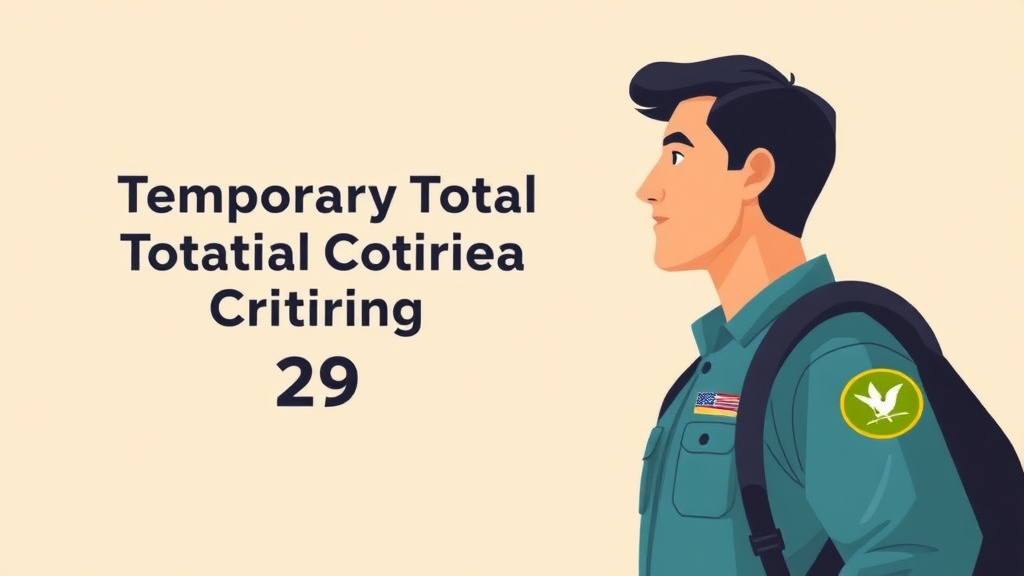 Illustration showing key concepts related to temporary total rating criteria: paragraph 29 and 30