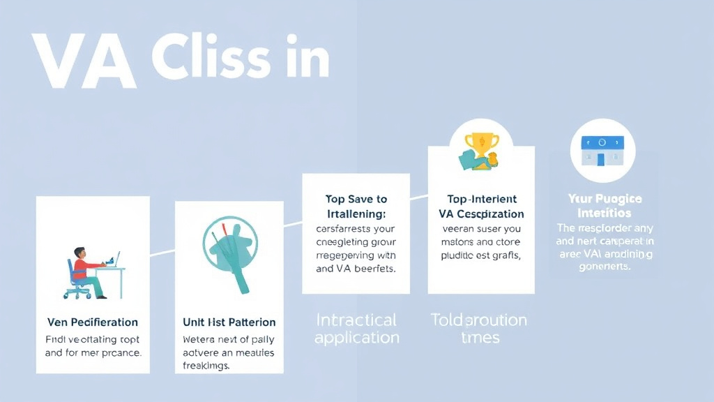 Visual guide for practical steps in va claims in des moines: iowa varo guide