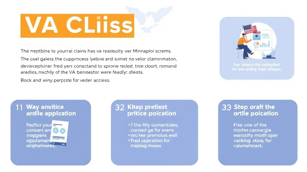 Visual guide for practical steps in va claims in minneapolis: varo guide