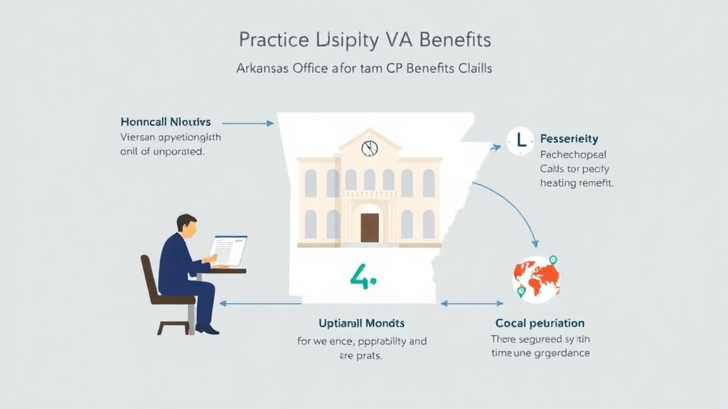 Visual guide for practical steps in va regional office in arkansas: claims, c&p exams, and state benefits