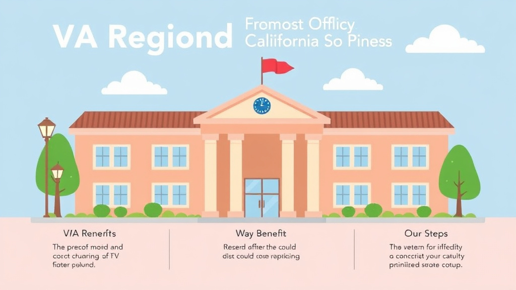Visual guide for practical steps in va regional office in california: claims, c&p exams, and state benefits
