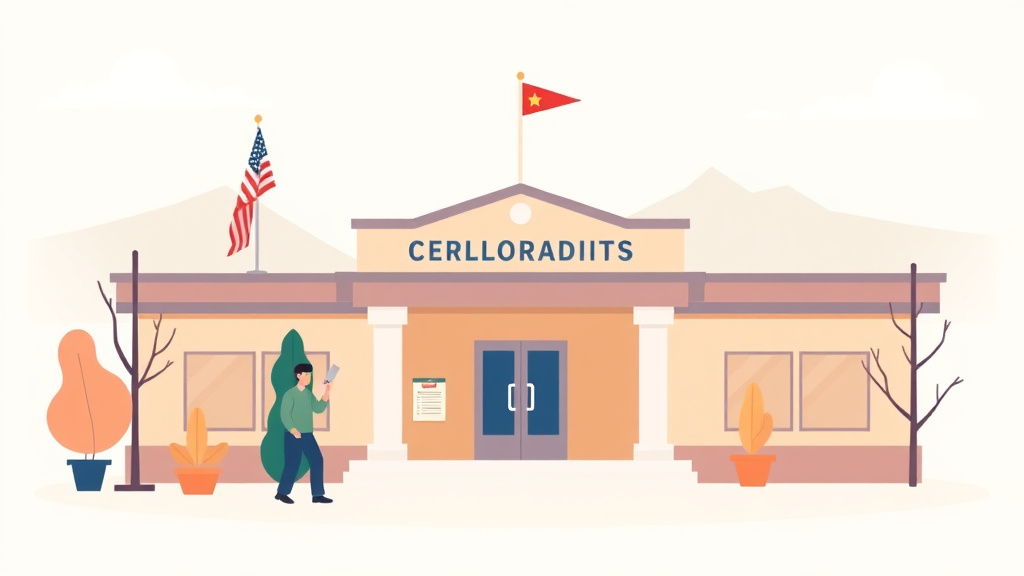 Illustration showing key concepts related to va regional office in colorado: claims, c&p exams, and state benefits