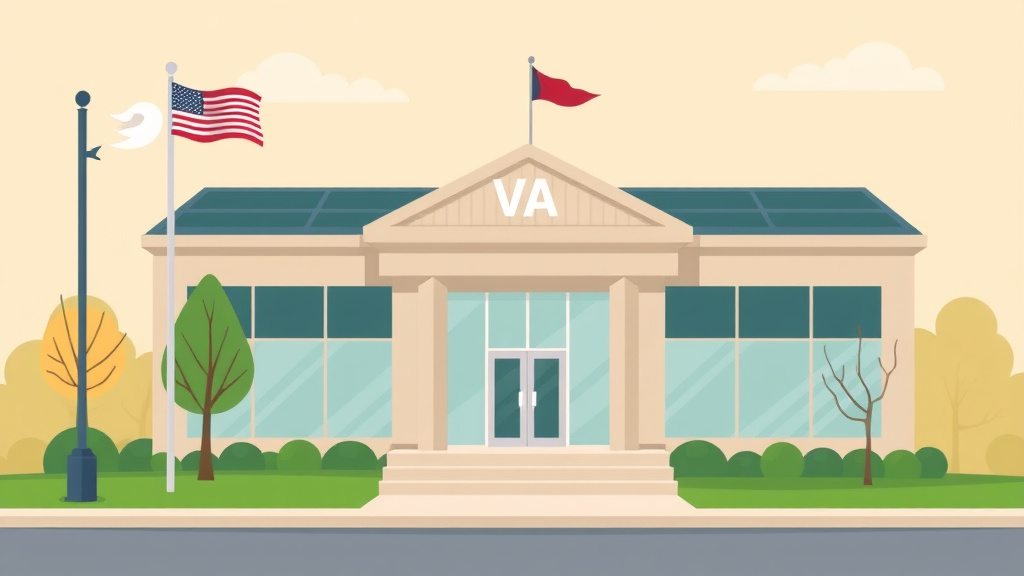 Illustration showing key concepts related to va regional office in connecticut: claims, c&p exams, and state benefits