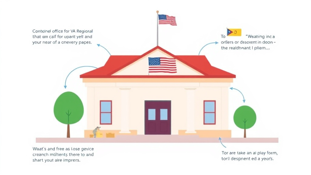 Visual guide for practical steps in va regional office in illinois: claims, c&p exams, and state benefits