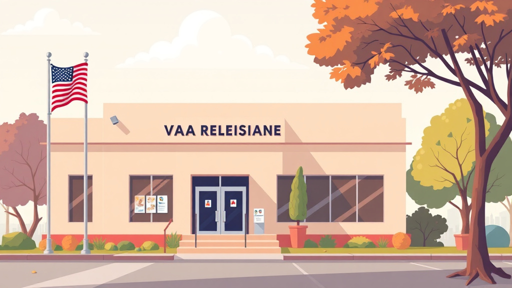 Illustration showing key concepts related to va regional office in louisiana: claims, c&p exams, and state benefits