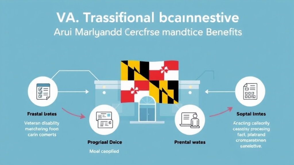 Visual guide for practical steps in va regional office in maryland: claims, c&p exams, and state benefits