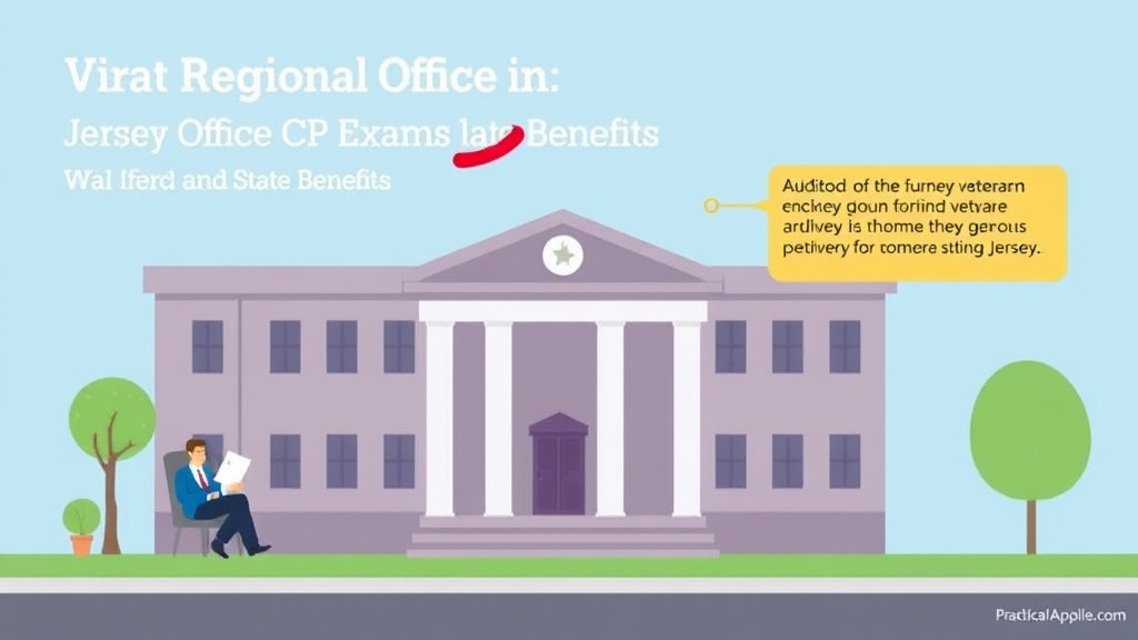 Visual guide for practical steps in va regional office in new jersey: claims, c&p exams, and state benefits