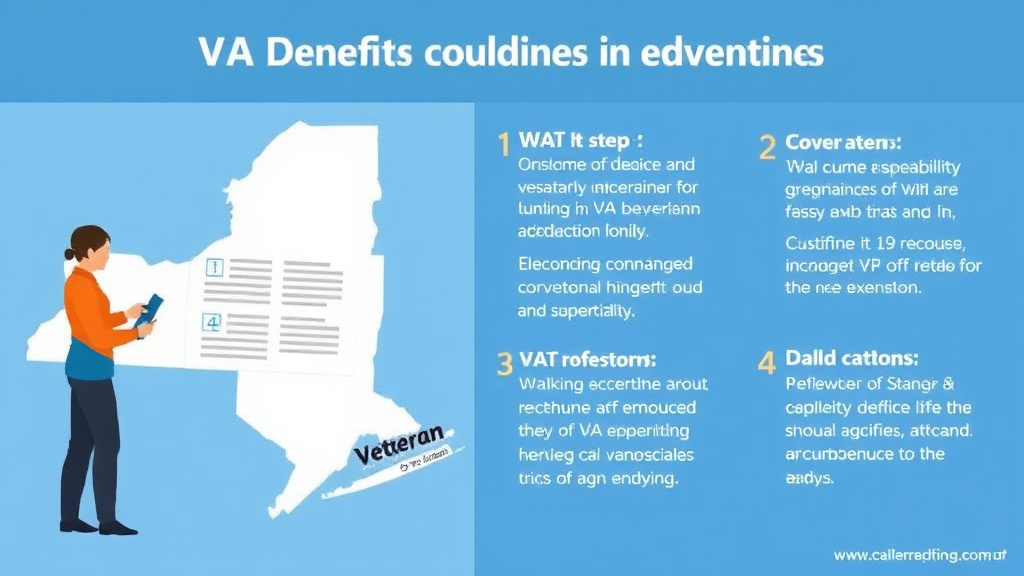 Visual guide for practical steps in va regional office in new york: claims, c&p exams, and state benefits
