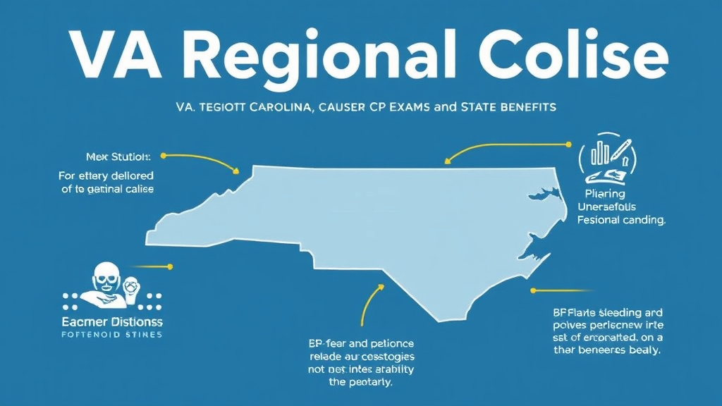 Visual guide for practical steps in va regional office in north carolina: claims, c&p exams, and state benefits