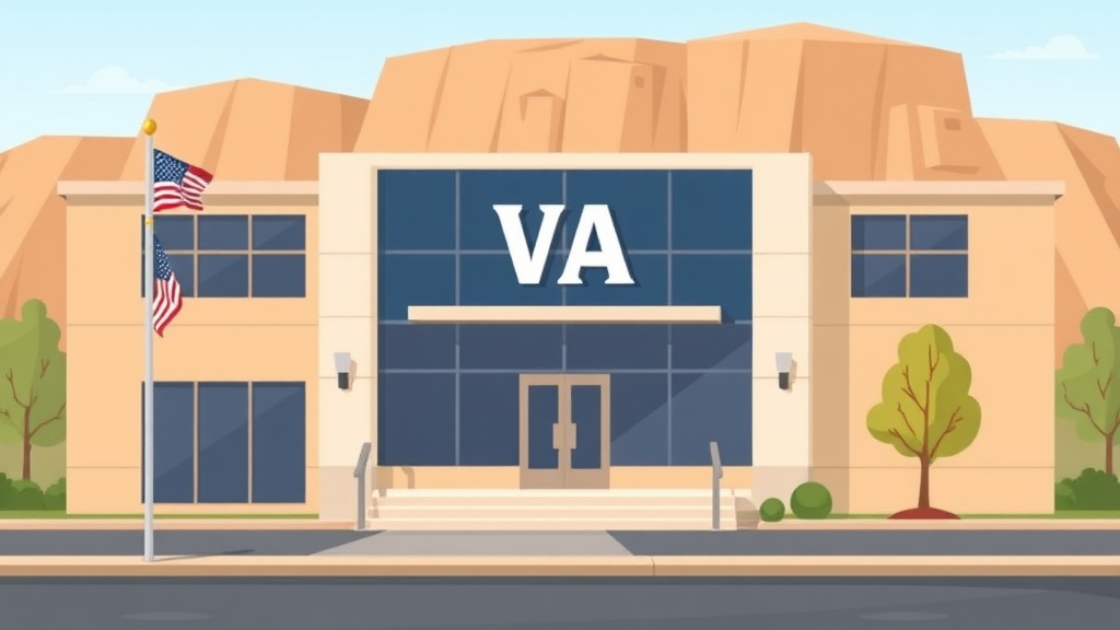 Illustration showing key concepts related to va regional office in utah: claims, c&p exams, and state benefits
