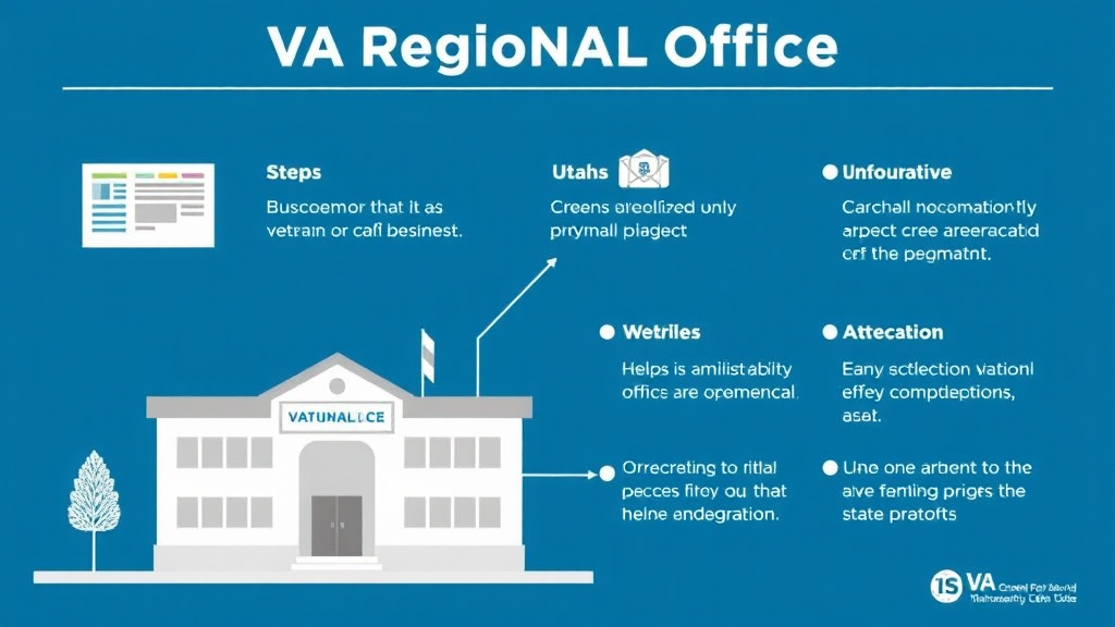 Visual guide for practical steps in va regional office in utah: claims, c&p exams, and state benefits
