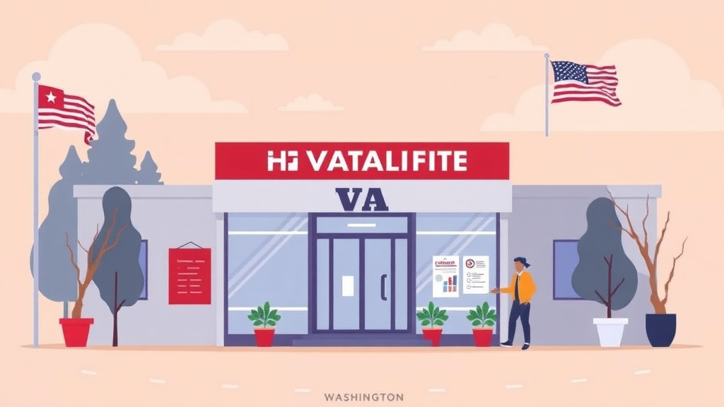 Illustration showing key concepts related to va regional office in washington: claims, c&p exams, and state benefits