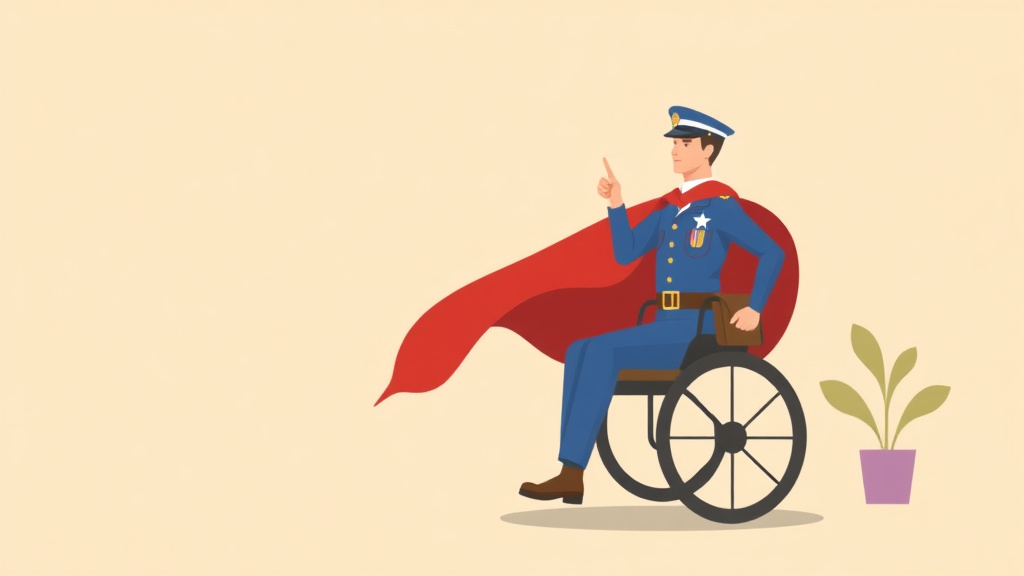 Illustration showing key concepts related to what happens after your c&p exam