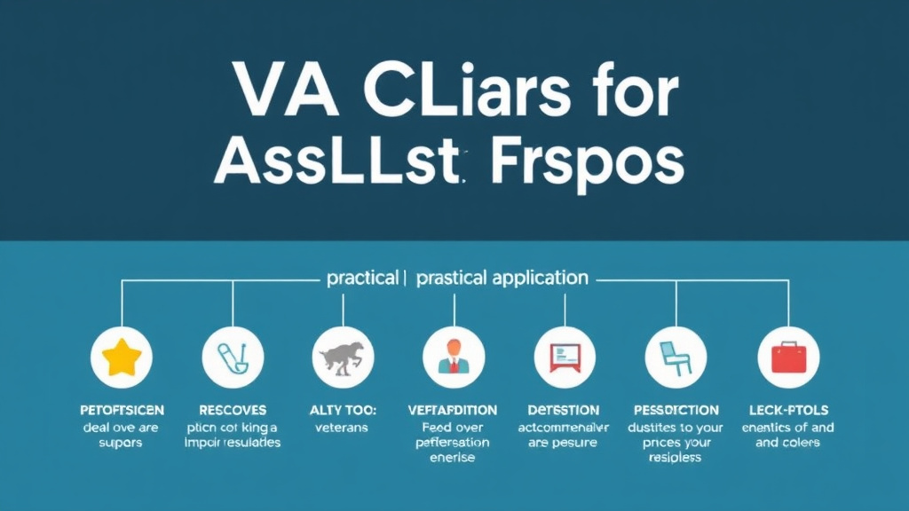 Visual guide for practical steps in va claims for asbestos exposure