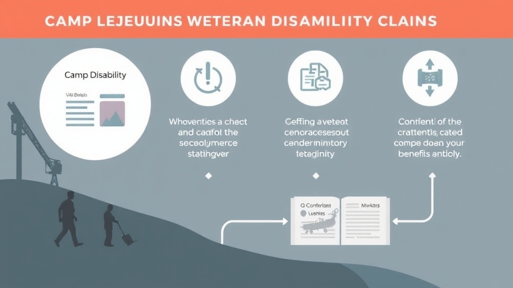 Visual guide for practical steps in camp lejeune water contamination claims