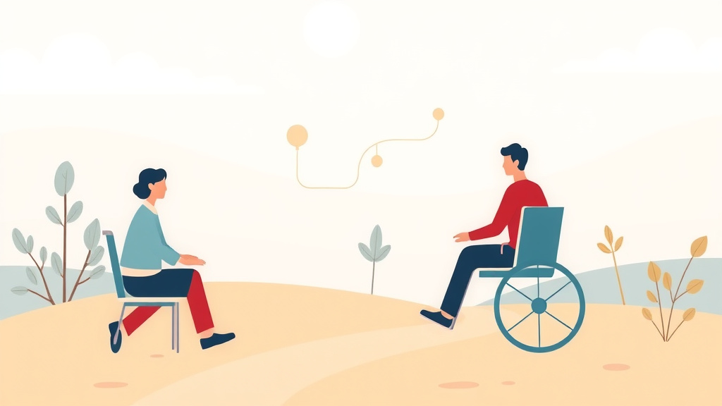 Illustration showing key concepts related to va claims for cancer: service connection paths