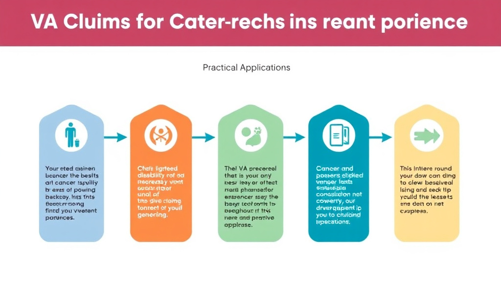 Visual guide for practical steps in va claims for cancer: service connection paths