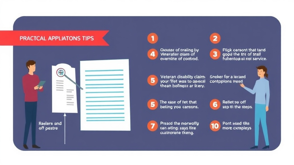 Real-world application diagram for c&P Exam Tips Every Veteran Should Know
