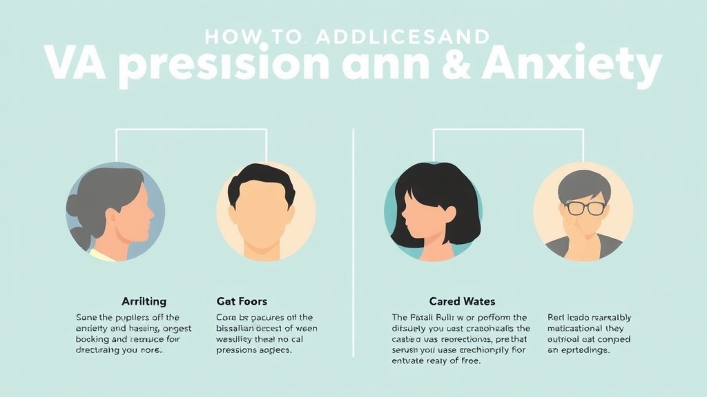 Visual guide for practical steps in va claims for depression and anxiety