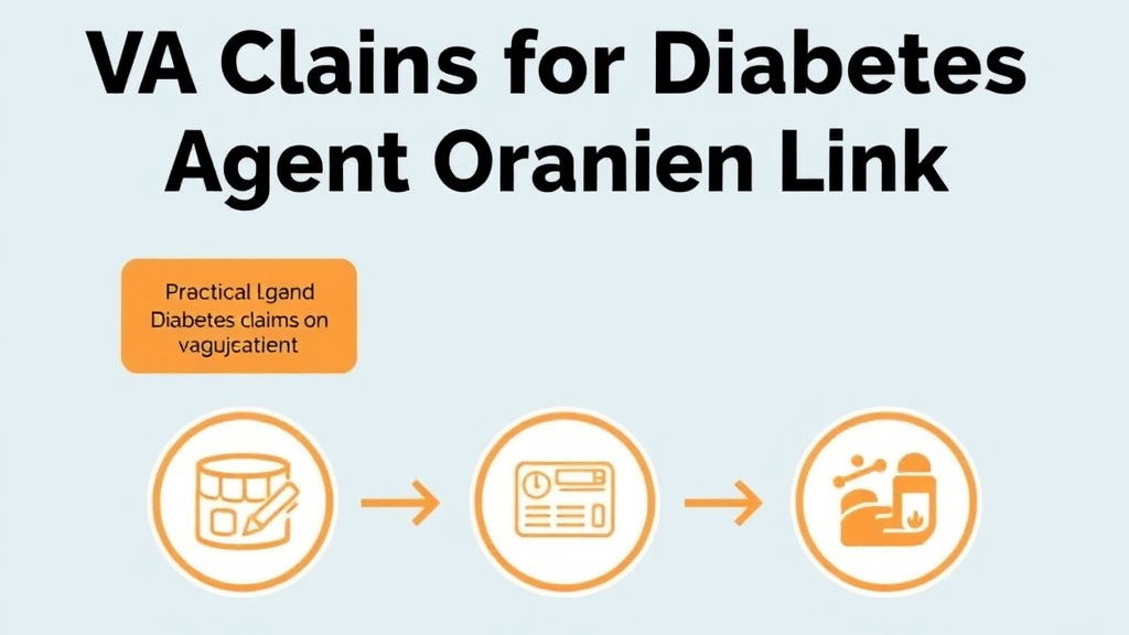 Visual guide for practical steps in va claims for diabetes: agent orange link