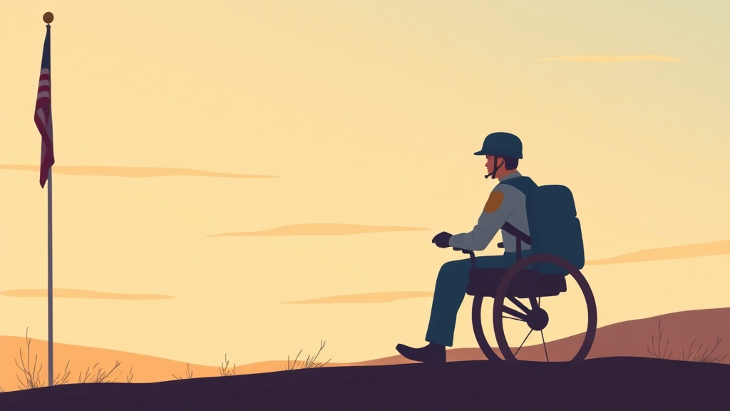 A professional illustration depicting direct Service Connection: Proving In-Service Origin