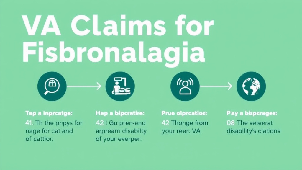 Visual guide for practical steps in va claims for fibromyalgia