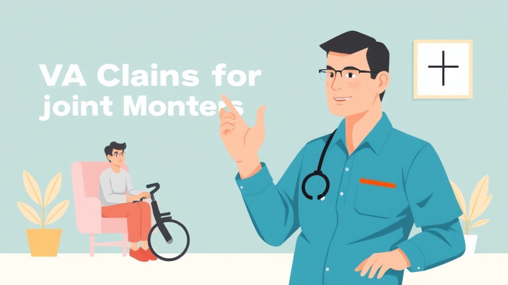 Clear illustration of VA Claims for Joint Conditions Overview with supporting details