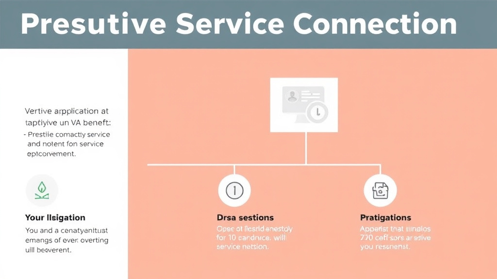 Visual guide for practical steps in presumptive service connection: auto-linked conditions