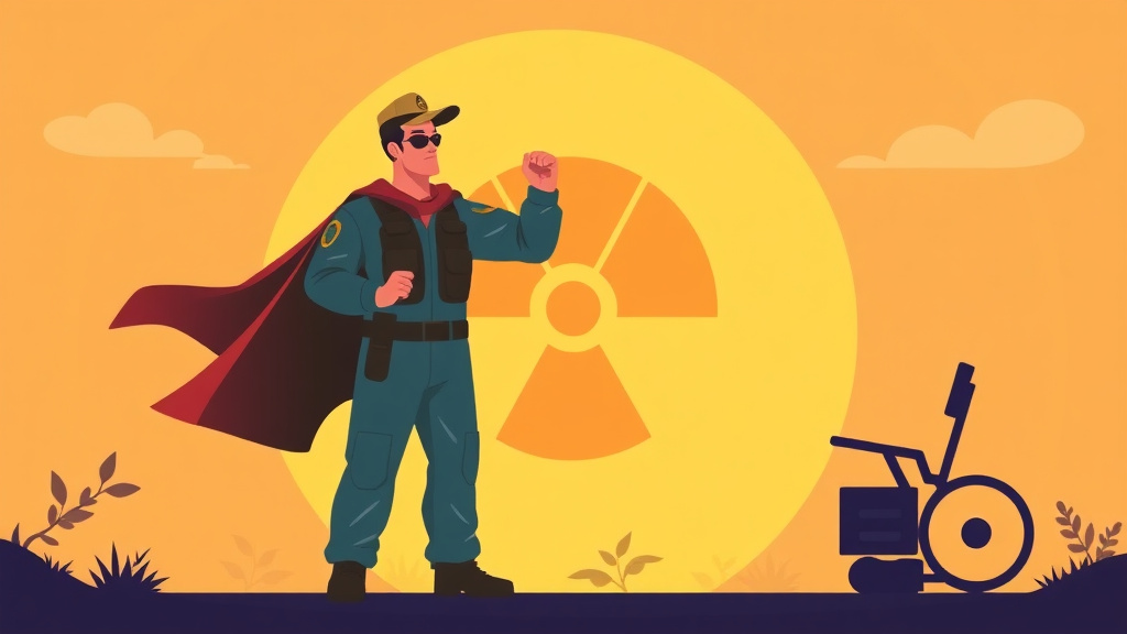 Illustration showing key concepts related to radiation exposure va claims