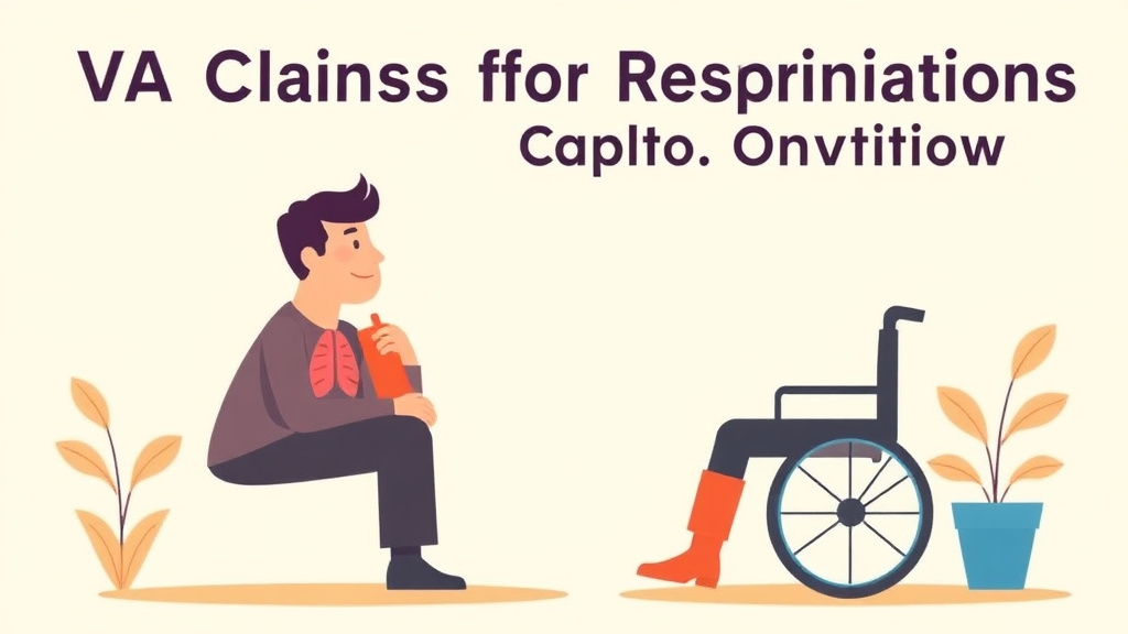 Illustration showing key concepts related to va claims for respiratory conditions overview