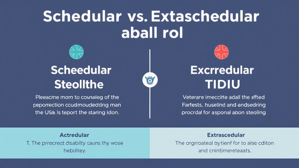 Visual guide for practical steps in schedular vs extraschedular tdiu